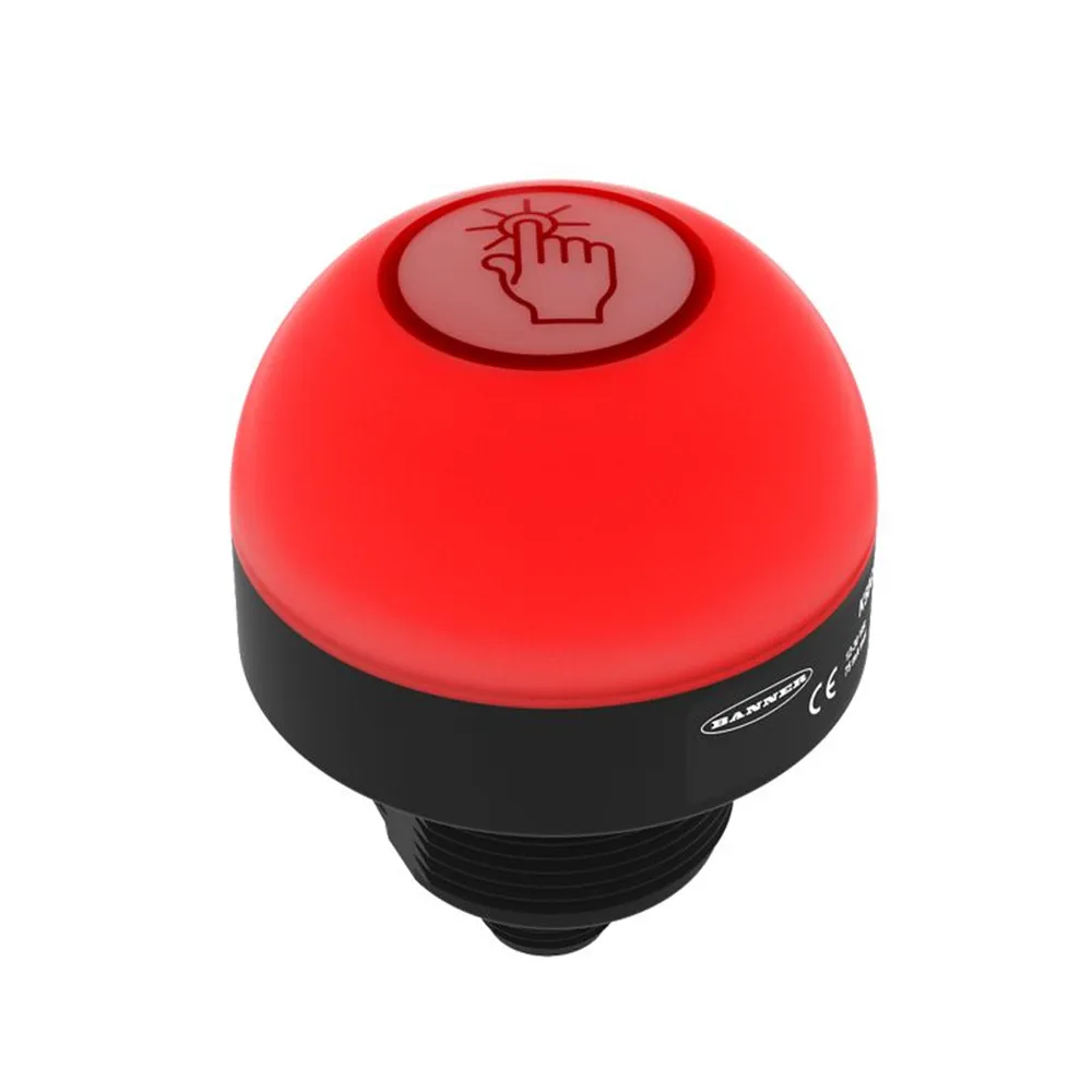 Imagem do produto Botão Touch Pick-to-Light Multicolorido Programável de 50 mm