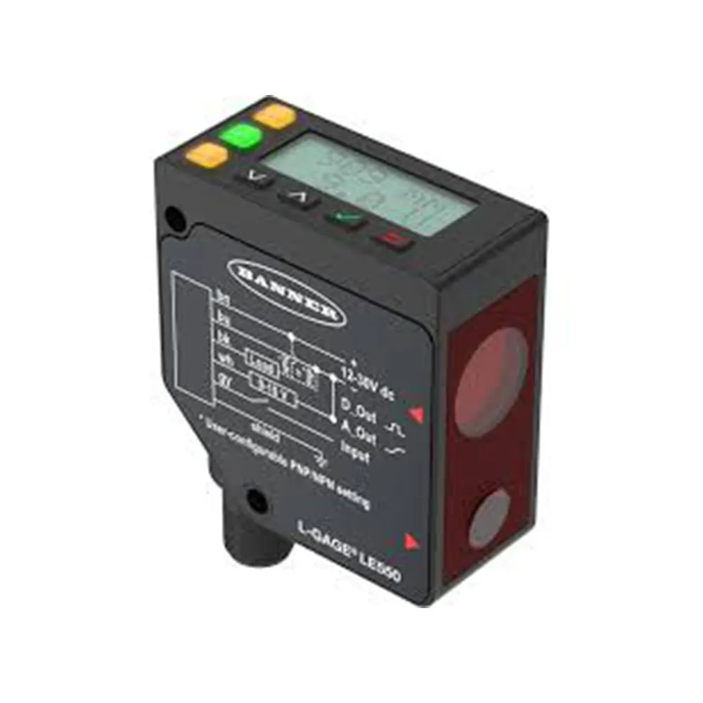 Imagem do produto Sensor de deslocamento a laser de alcance de 1 m